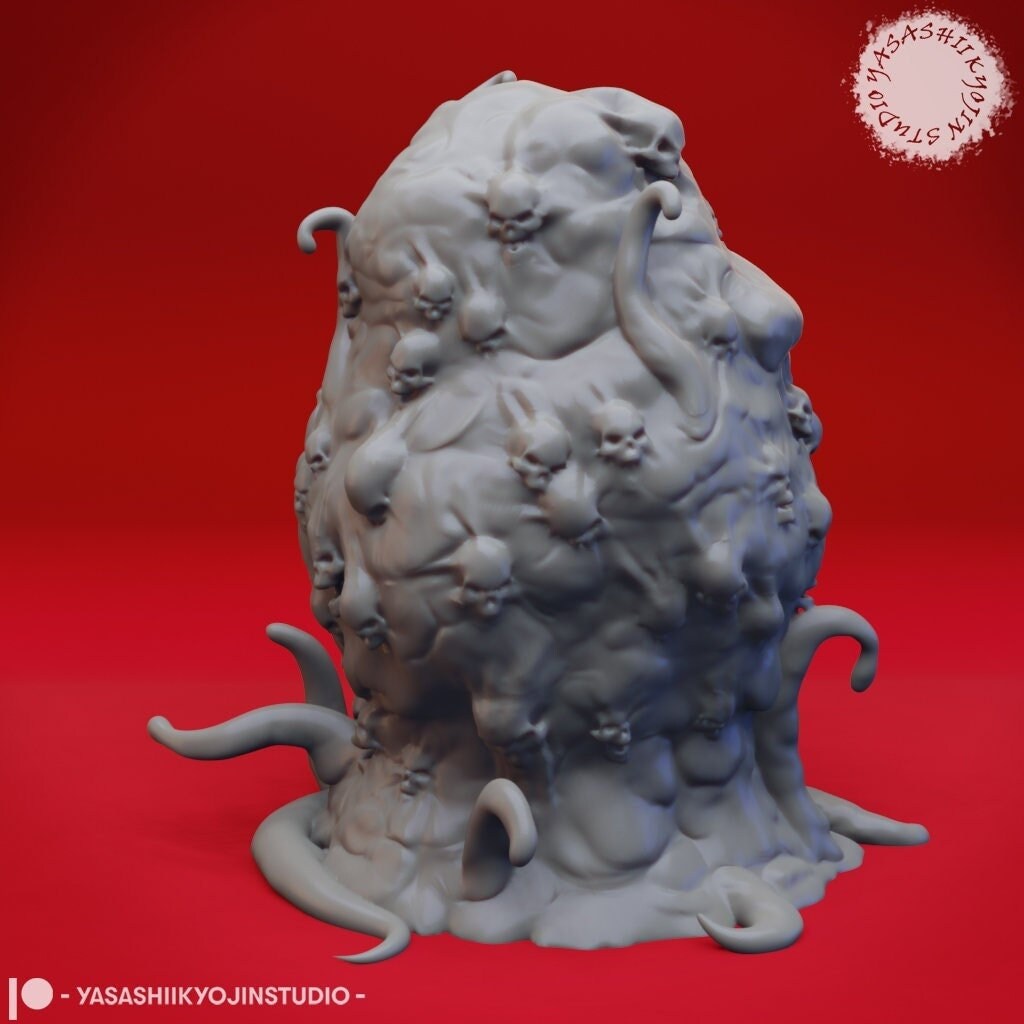 Elder oblex - 32/54mm miniature - tabletop gaming - by yasashii kyojin studios