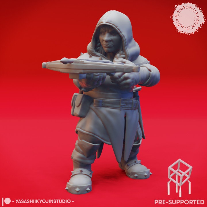 a statue of a man holding a tray of food