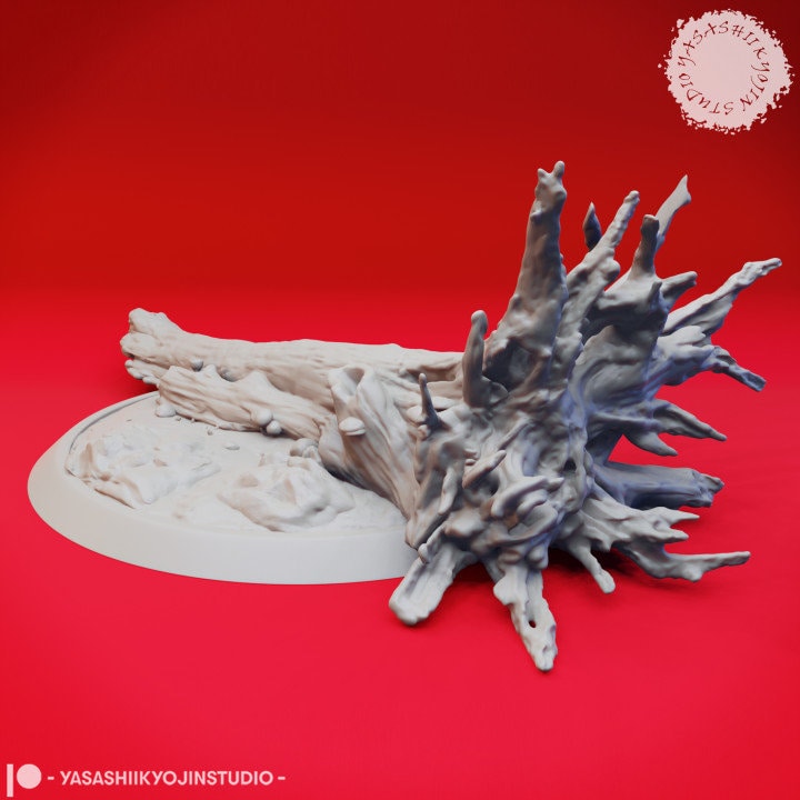 a sculpture of a coral on a red background