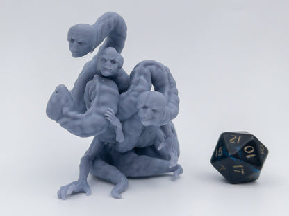 False hydra - miniature - tabletop gaming - by yasashii kyojin studios