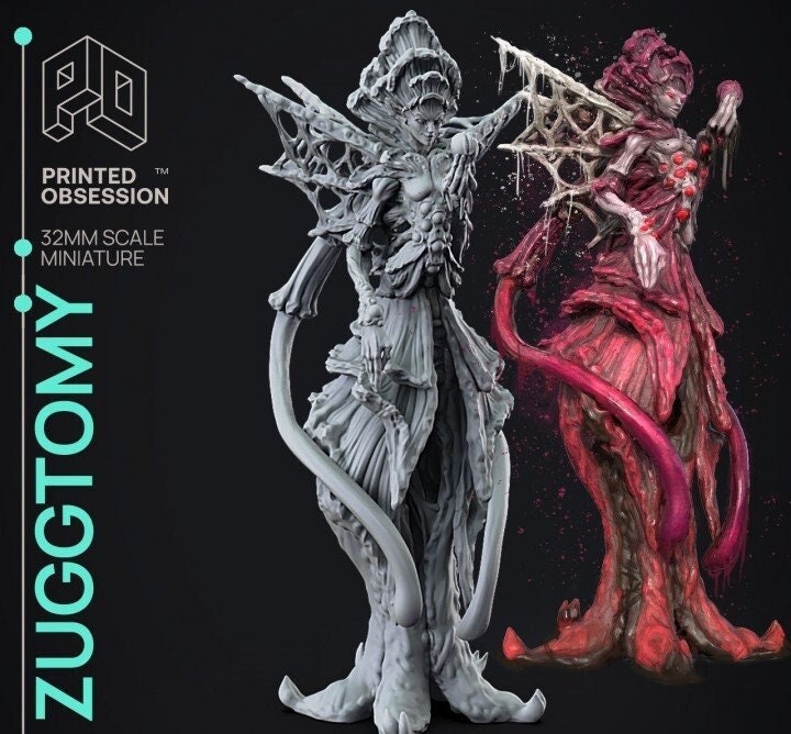 Zuggtomy - monsters of the universe - miniature - tabletop gaming - by printed obsession