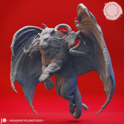 Chimera - miniature - tabletop gaming - by yasashii kyojin studios