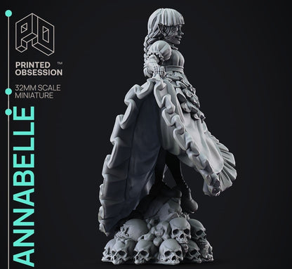 Annabelle - Awakened Puppet Necromancer The Puppet Masters Apprentice - Tabletop Gaming by Printed Obsession