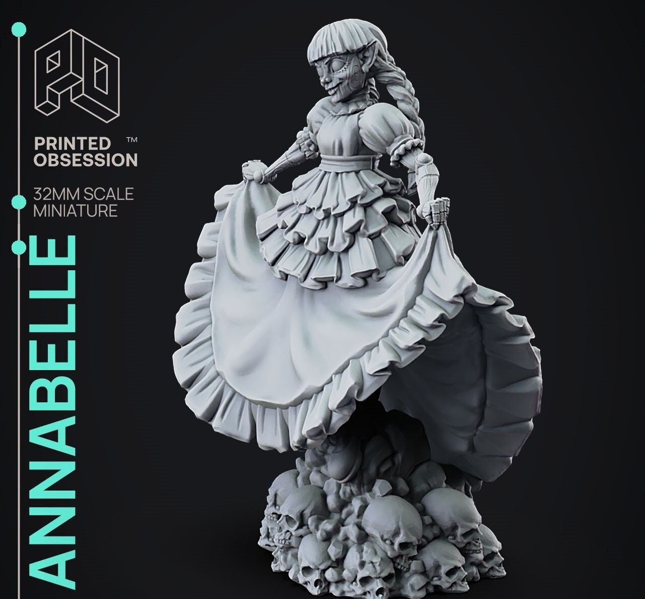 Annabelle - Awakened Puppet Necromancer The Puppet Masters Apprentice - Tabletop Gaming by Printed Obsession