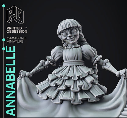 Annabelle - Awakened Puppet Necromancer The Puppet Masters Apprentice - Tabletop Gaming by Printed Obsession