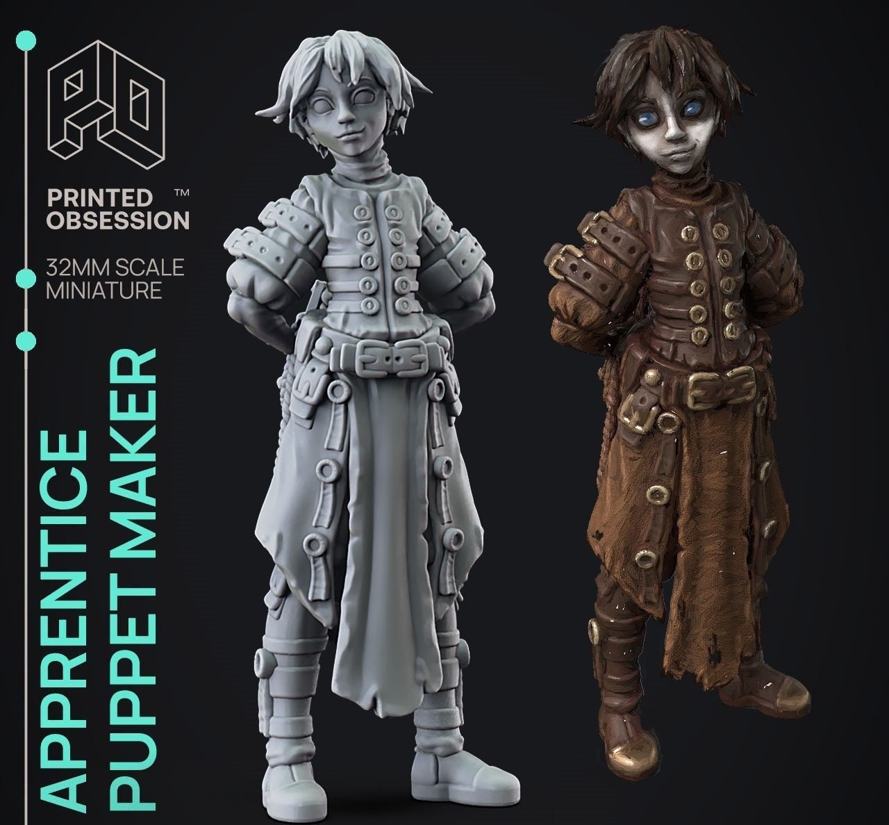 The Apprentice Puppet Maker The Puppet Masters Apprentice - Tabletop Gaming by Printed Obsession