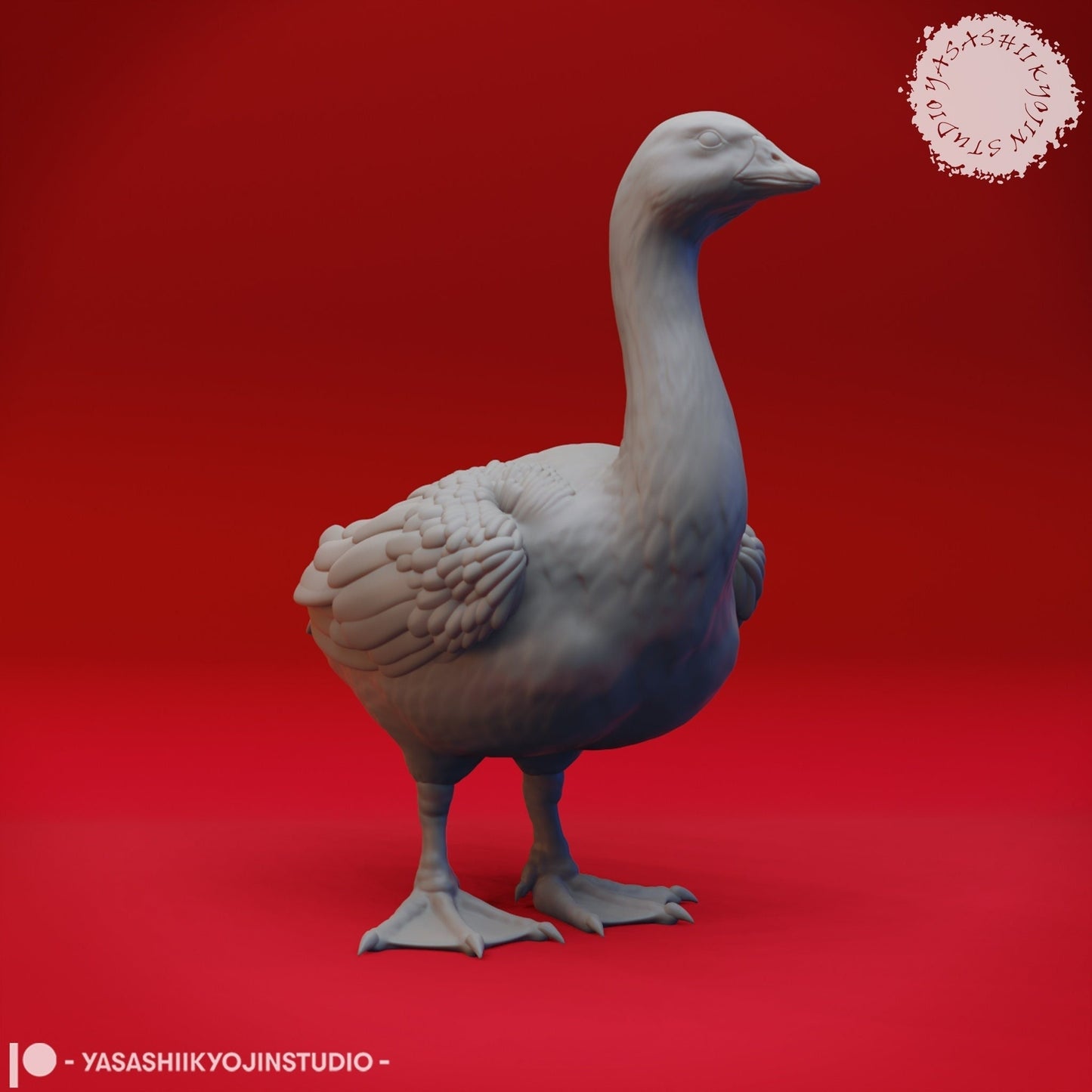 Goose hydra (full set) - miniature - tabletop gaming - by yasashii kyojin studios