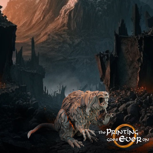 a picture of a monster in the middle of a mountain