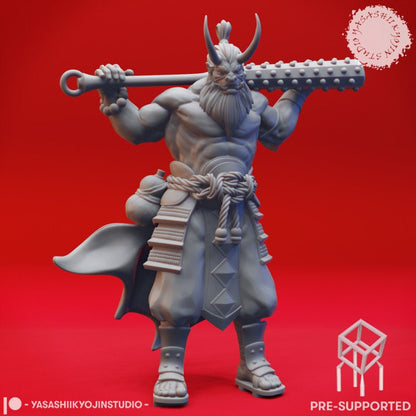 a statue of a man with a sword