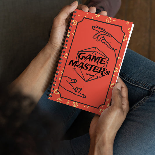 Game Master's Notebook -  Spiral notebook